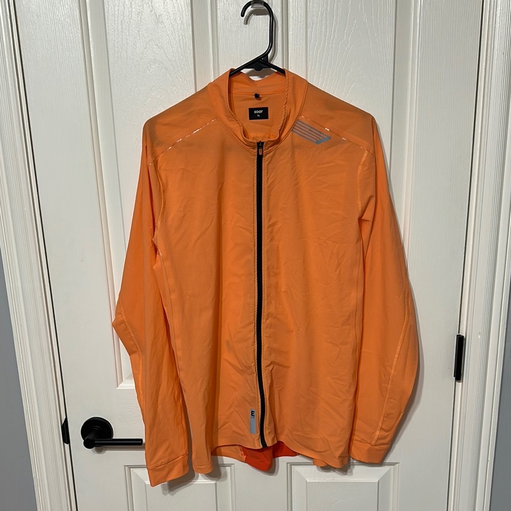 Soar Running Orange Lightweight Jacket